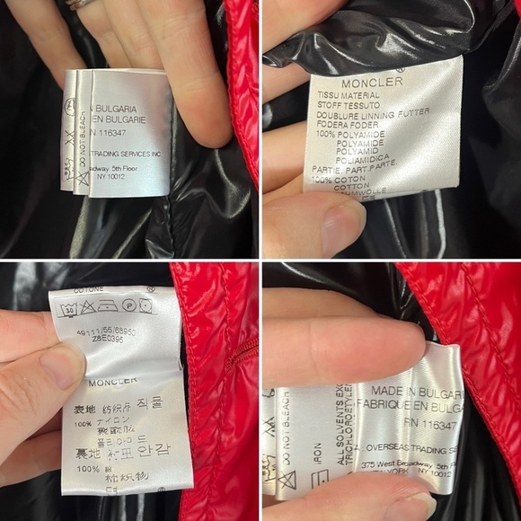MONCLER Y2K Shiny Nylon Double Breasted Trench Coat Jacket - Picture 11 of 16